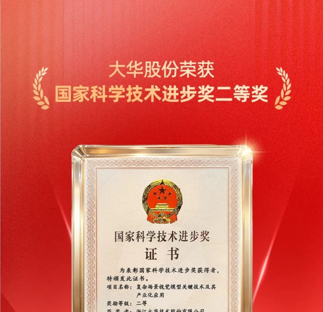 喜讯!大华股份斩获国家科学技术进步奖 - 详情图1